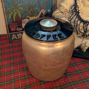 Vintage Kromex Aluminum Coffee Container